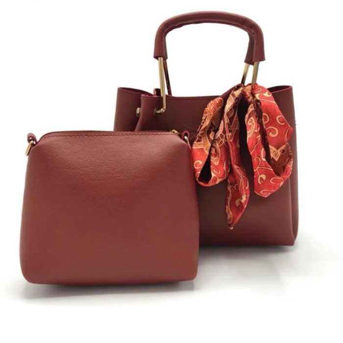 Stylish Women's Hand Bag 2 Pc